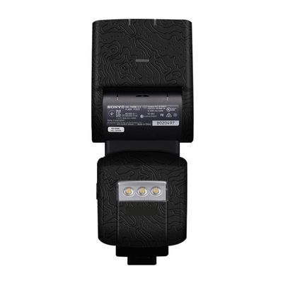 HVL-F60RM Anti-Scratch Vinyl Film Protective Coat Camera Flash Sticker Wrap Film Body Protector Decal Skin for Sony HVL-F60RM(Contour Black Glossy)
