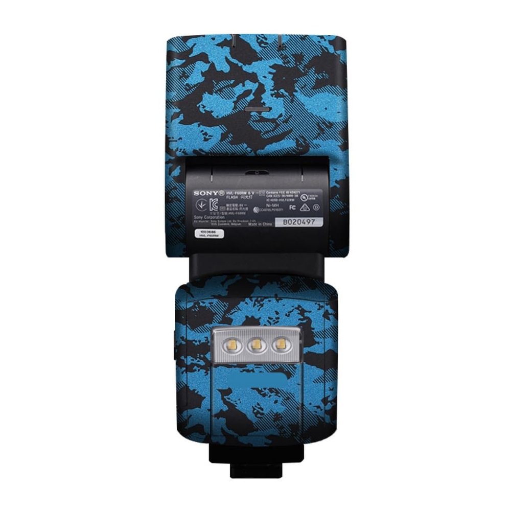 HVL-F60RM Anti-Scratch Vinyl Film Protective Coat Camera Flash Sticker Wrap Film Body Protector Decal Skin for Sony HVL-F60RM(Knight Blue)