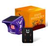 eMACROS 1/2 Mile Range Solar Driveway Alarm (Halloween Limited Edition), Halloween Decorations Motion Detector Rechargeable Base Station with Spooky Halloween Music, Idea Gifts for Homeowners view 1