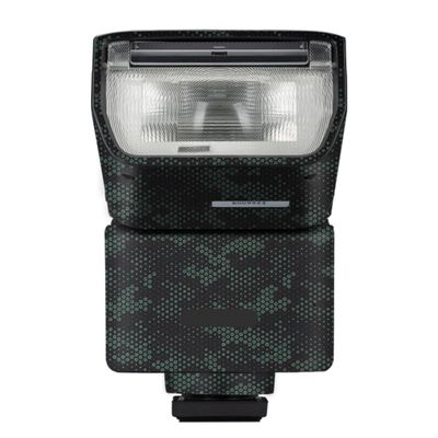HVL F28RM Anti-Scratch Camera Flash Vinyl Wrap Skins Protector Coat Decals for Sony HVL F28RM Wraps Cover Sticker(Mamba Green)