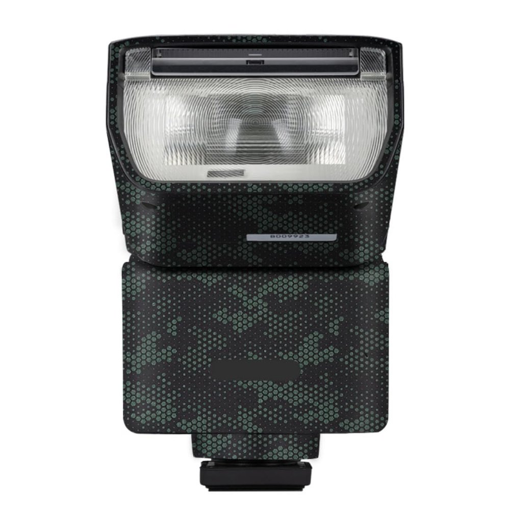 HVL F28RM Anti-Scratch Camera Flash Vinyl Wrap Skins Protector Coat Decals for Sony HVL F28RM Wraps Cover Sticker(Mamba Green)