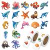 1000 Pcs Ocean Animal Stickers Bulk 2 Roll 1 Inch,Under The Sea Stickers for Classroom Boys Girls.Turtle Whale Shark Starfish Fish Sticker Pack Book Water Bottles Laptop view 1