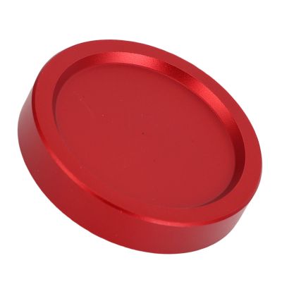CCYLEZ Telescope Lens Dust Cap, M48x0.75mm Threaded Aluminum Alloy Metal Eyepiece Lens Dust Cover, for Astronomical Telescope Accessories(Red)
