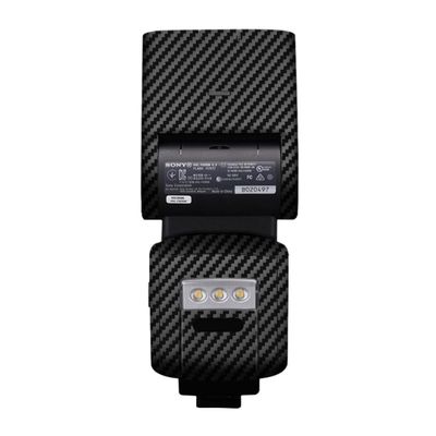 HVL-F60RM Anti-Scratch Vinyl Film Protective Coat Camera Flash Sticker Wrap Film Body Protector Decal Skin for Sony HVL-F60RM(Carbon Fiber Black)