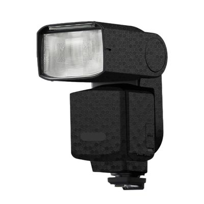 HVL-F60RM2 Anti-Scratch Camera Flash Sticker Coat Wraps Vinyl Film for Sony HVL F60RM II Protective Coat Decal Skin HVL-F60RMII(Honeycomb Black)