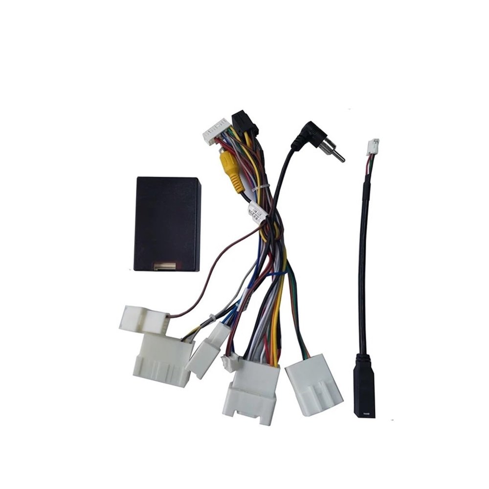 16Pin ISO Wire Cable Adapter Harness with Canbus Compatible for Toyota Camry Hybrid 2008 JBL Android Car Radio Audio GPS Multimedia Player