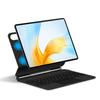 GUPENAA Keyboard Case for Huawei MateBook E Go 12.35, Easy-Set Magic Floating Cantilever Stand,7 Colors Backlight, Built-in Trackpad,Black,French view 2