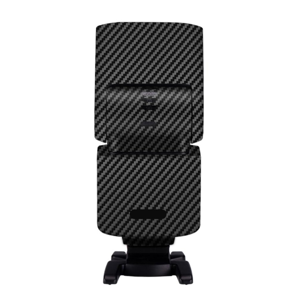 for Sony HVL-F46RM Camera Flash Strobe Skin Vinyl Wrap Film Protective Sticker Protector Coat Photography Accessories HVL-F46RM(Carbon Fiber Black)