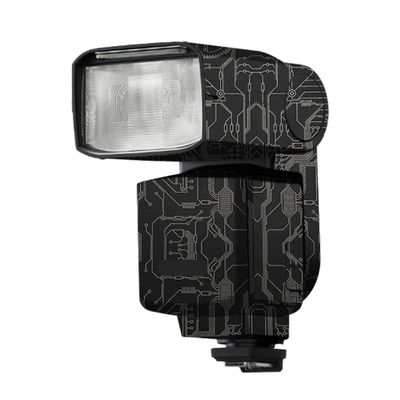 HVL-F60RM2 Anti-Scratch Camera Flash Sticker Coat Wraps Vinyl Film for Sony HVL F60RM II Protective Coat Decal Skin HVL-F60RMII(Circuit Titanium)