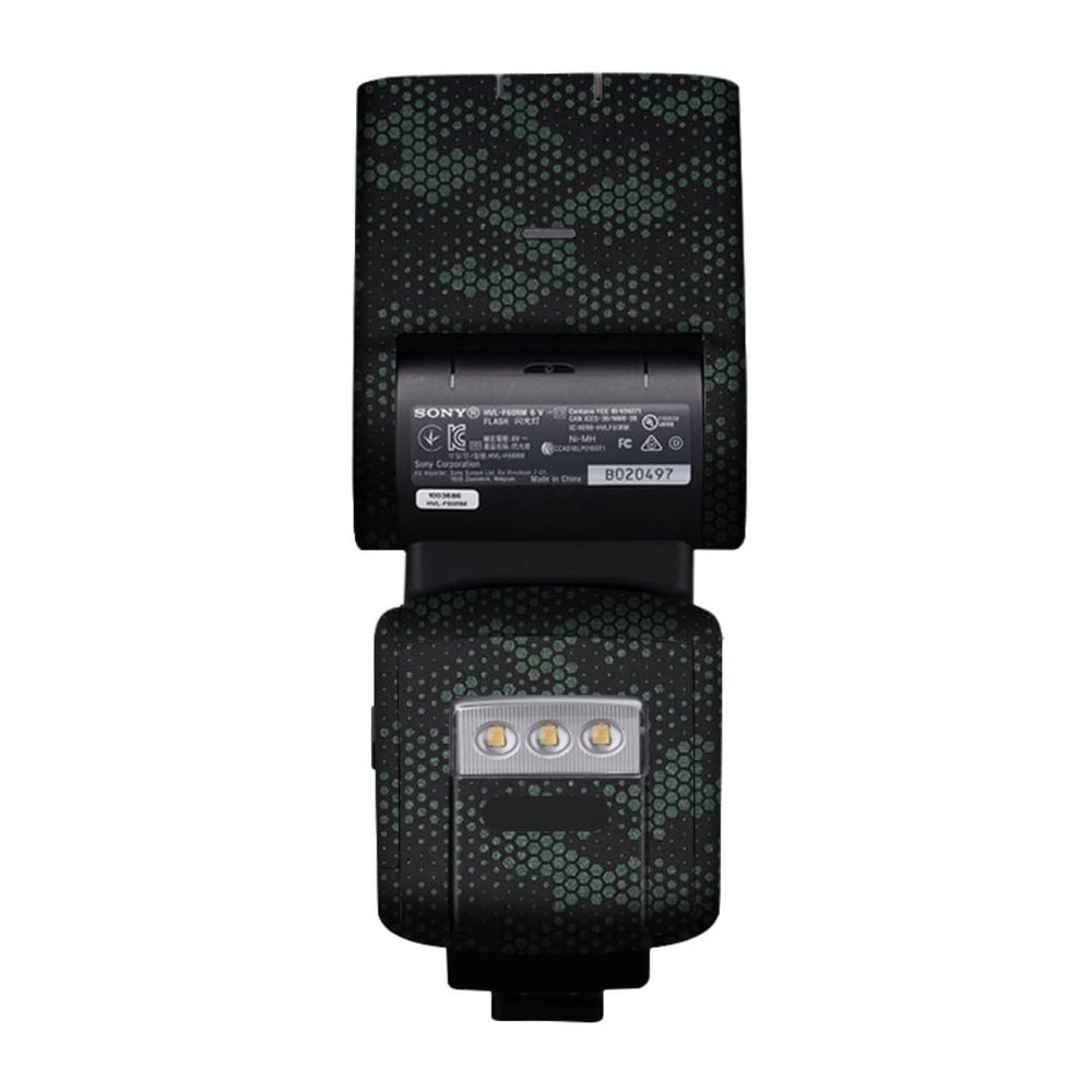 HVL-F60RM Anti-Scratch Vinyl Film Protective Coat Camera Flash Sticker Wrap Film Body Protector Decal Skin for Sony HVL-F60RM(Mamba Green)