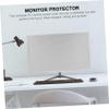 SEWACC Elastic Computer Monitor Cover Silver Dustproof Screen Protector for Flat Curved Displays Scratch Water Resistant Washable Sleeve for Desktop and Tv view 3
