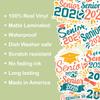 (10pcs) Class of 2026 Vinyl Stickers Sheet, Senior 2026 Graduation Decorations, Last First Day of Senior, High School Gifts, for Laptop, Locker, Water Bottle, Waterproof, Weather-Resistant view 4
