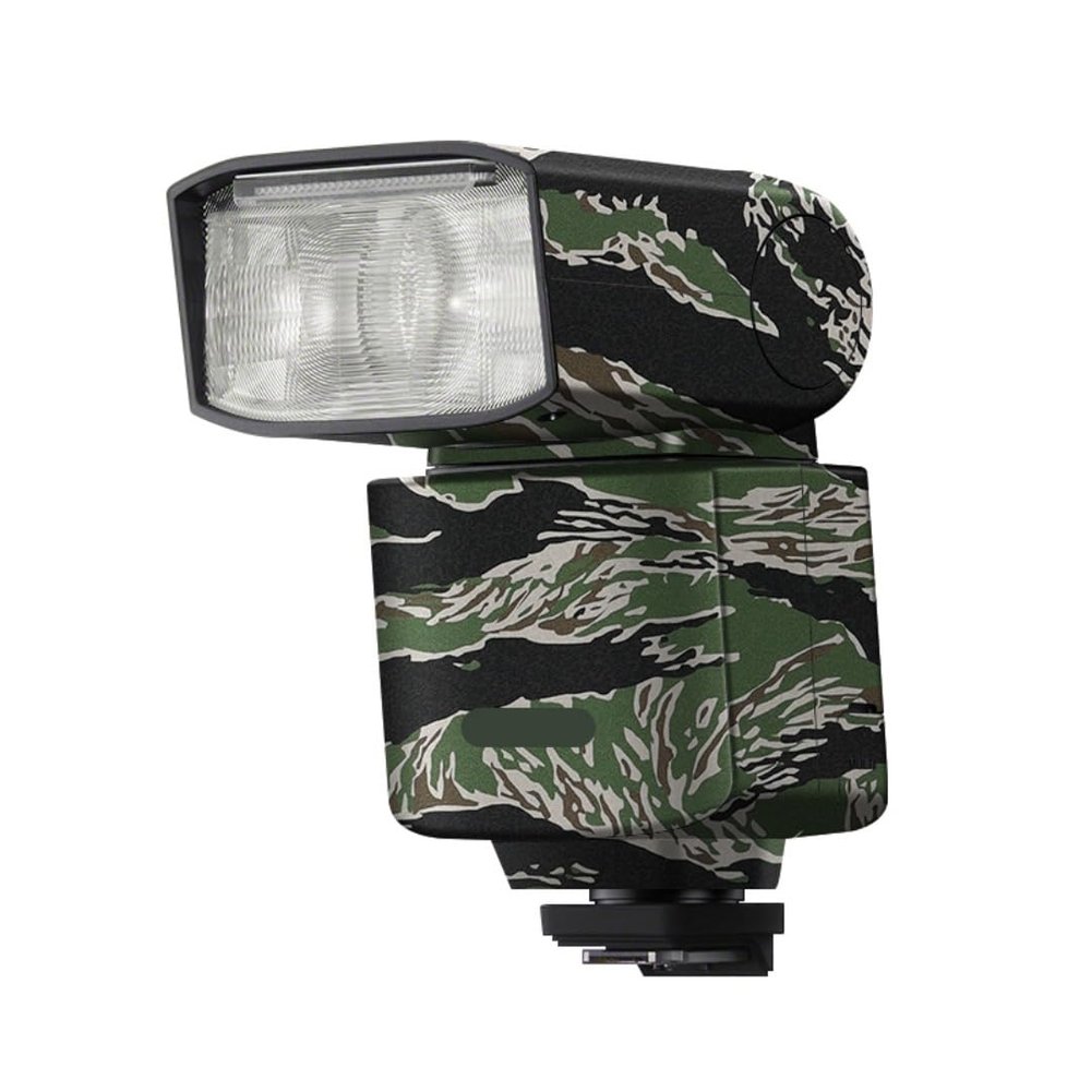 for Sony HVL-F46RM Camera Flash Strobe Skin Vinyl Wrap Film Protective Sticker Protector Coat Photography Accessories HVL-F46RM(Tiger Stripe Camo)