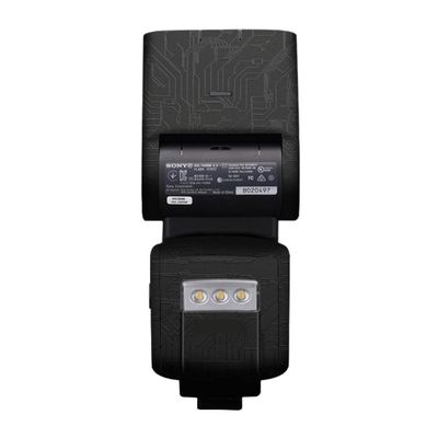 HVL-F60RM Anti-Scratch Vinyl Film Protective Coat Camera Flash Sticker Wrap Film Body Protector Decal Skin for Sony HVL-F60RM(Circuit Black)
