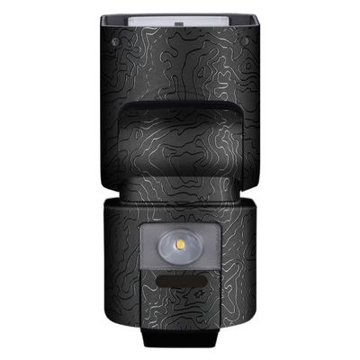 HVL-F45RM Anti-Scratch Skin Camera Flash Vinyl Wrap Protective Sticker for Sony HVL-F45RM Photography Accessories(Contour Black)