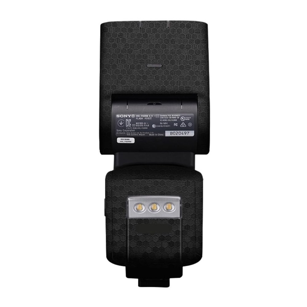 HVL-F60RM Anti-Scratch Vinyl Film Protective Coat Camera Flash Sticker Wrap Film Body Protector Decal Skin for Sony HVL-F60RM(Honeycomb Black)