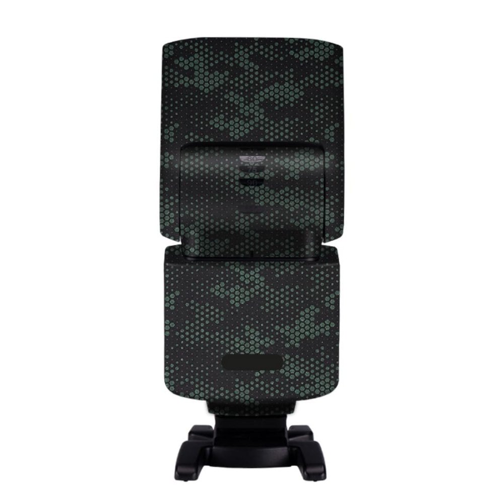 for Sony HVL-F46RM Camera Flash Strobe Skin Vinyl Wrap Film Protective Sticker Protector Coat Photography Accessories HVL-F46RM(Mamba Green)