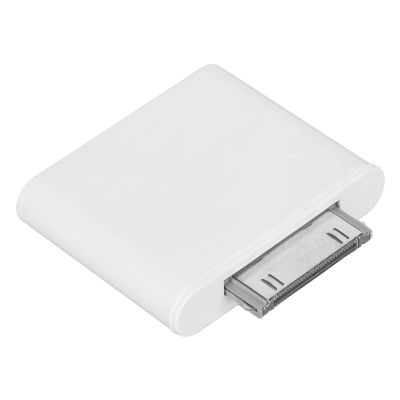 Dioche Wireless Sound Dongle Adapter with 30 Pin Transmitter - Easy Plug and Play for Home and Conference Listening (White)