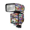 HVL-F60RM2 Anti-Scratch Camera Flash Sticker Coat Wraps Vinyl Film for Sony HVL F60RM II Protective Coat Decal Skin HVL-F60RMII(Graffiti White) view 1