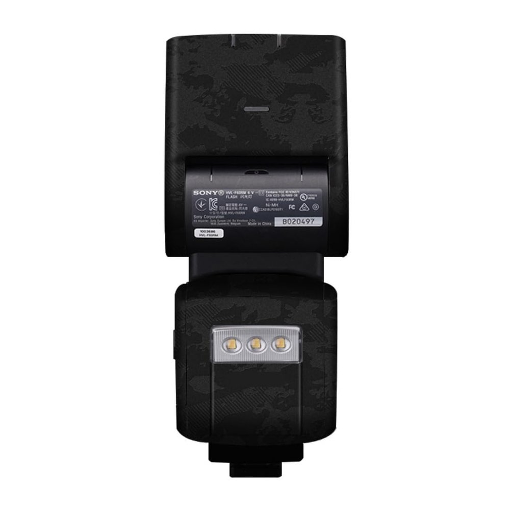 HVL-F60RM Anti-Scratch Vinyl Film Protective Coat Camera Flash Sticker Wrap Film Body Protector Decal Skin for Sony HVL-F60RM(Knight Black)