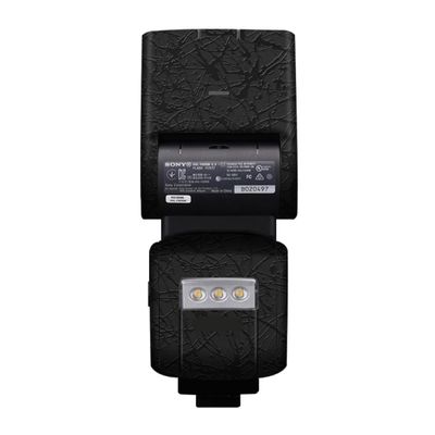 HVL-F60RM Anti-Scratch Vinyl Film Protective Coat Camera Flash Sticker Wrap Film Body Protector Decal Skin for Sony HVL-F60RM(Splash Ultra Black)