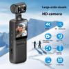 RWAJZAX Handheld 4K Sports Camera 180 Degree Small Sport Camera LCD Screen Pocket Action Camcorder Travel Bike Recorder Sports view 3