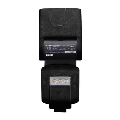 HVL-F60RM Anti-Scratch Vinyl Film Protective Coat Camera Flash Sticker Wrap Film Body Protector Decal Skin for Sony HVL-F60RM(Triangle Black)