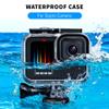 Hero 13 Water Proof case, Case for Gopro Hero 13/12/11/10/9, 196FT/60M Anti-Fog Underwater Housing Cage Supports Deep Diving Scuba Snorkeling Swimming Shell Accessories (Hero 13/12/11/10/9 Black) view 2