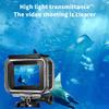 Hero 13 Water Proof case, Case for Gopro Hero 13/12/11/10/9, 196FT/60M Anti-Fog Underwater Housing Cage Supports Deep Diving Scuba Snorkeling Swimming Shell Accessories (Hero 13/12/11/10/9 Black) view 4