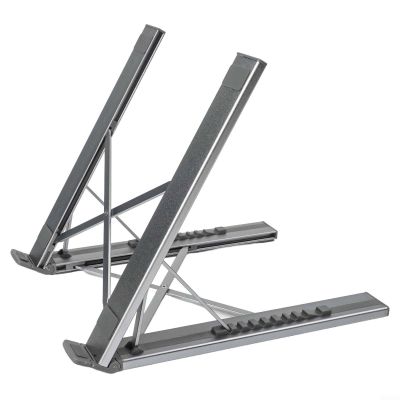 8-in-1 Laptop Docking Station with Adjustable Stand SD/TF Card Slots Fast Charging 4K USB-C PD Aluminum Alloy Portable for Work and Travel
