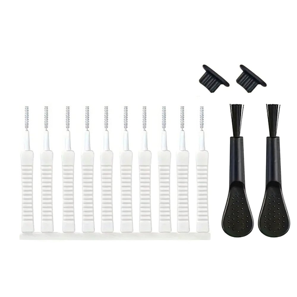 Portable Charging Port Cleaning Set for Smartphones Headphone Microphone Cleaner Brush for Home Office and Travel Use Device Cleaning Accessories