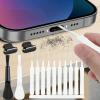 Portable Charging Port Cleaning Set for Smartphones Headphone Microphone Cleaner Brush for Home Office and Travel Use Device Cleaning Accessories view 3