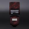 HVL-F60RM Anti-Scratch Vinyl Film Protective Coat Camera Flash Sticker Wrap Film Body Protector Decal Skin for Sony HVL-F60RM(Wave Red) view 1