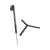 Golf Monopod with Phone Holder Aluminum Alloy for Easily Install 29.5-121cm Accessory Extendable with Stake, Silvery Ground Spike view 1