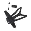 POPETPOP Adjustable Sports Camera Chest Strap Belt with Quick Slot Polyester Abs Material Stable Shake Fixing Harness for Outdoor Photography Use view 1