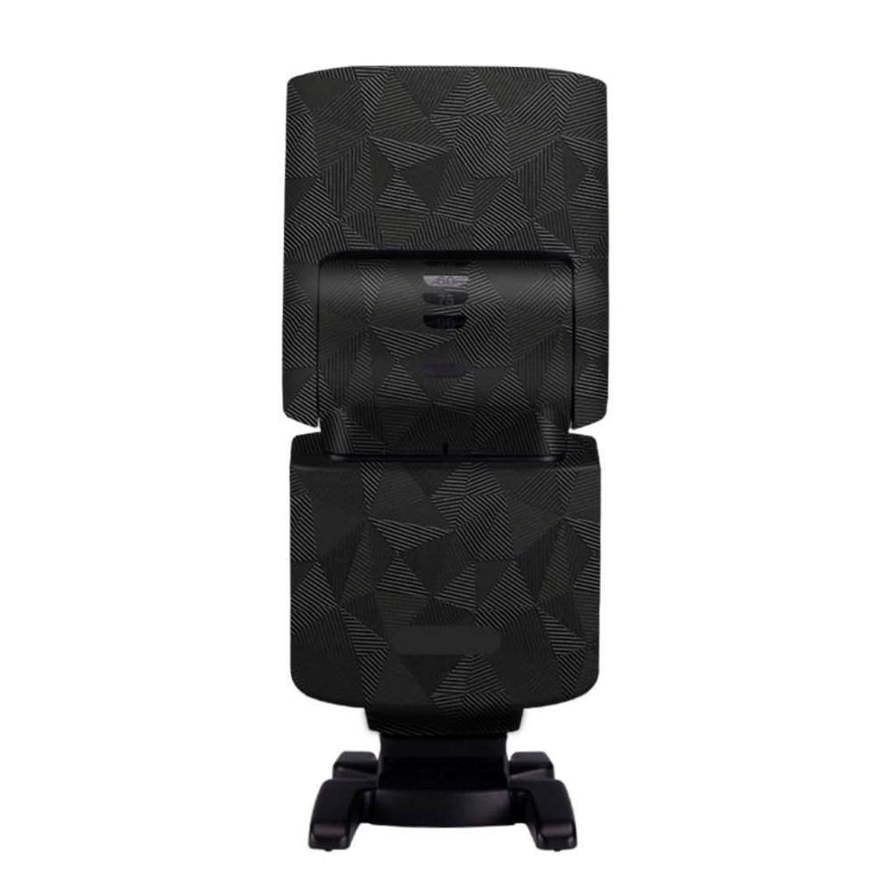 for Sony HVL-F46RM Camera Flash Strobe Skin Vinyl Wrap Film Protective Sticker Protector Coat Photography Accessories HVL-F46RM(Triangle Black)