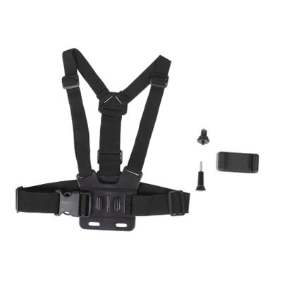 DOITOOL Adjustable Outdoor Camera Fixing Strap with Quick Release for Mobile Phone Chest Mount Stable Camera Belt for Mountaineering Travel Cycling Photography