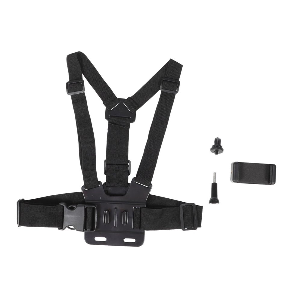 DOITOOL Adjustable Outdoor Camera Fixing Strap with Quick Release for Mobile Phone Chest Mount Stable Camera Belt for Mountaineering Travel Cycling Photography