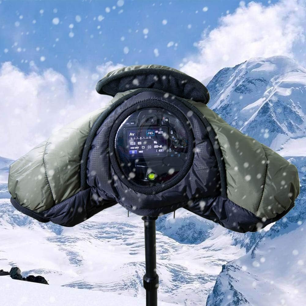 Camera Rain Cover, Waterproof Raincoat for DSLR Cameras and Lenses, Photography Camera Protector Accessories