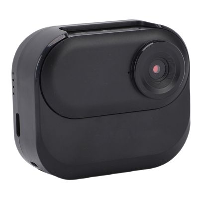 Bewinner 4K Mini Action Camera, 64GB Thumb Portable Body Cam, Magnetic Wearable Video Recorder with 0.96 Inch Screen, Wearable Sport Cam for Cycling, Motorcycle (Black)