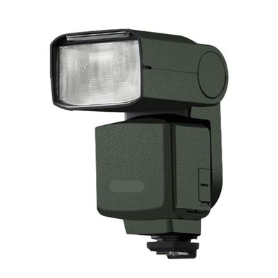 HVL-F60RM2 Anti-Scratch Camera Flash Sticker Coat Wraps Vinyl Film for Sony HVL F60RM II Protective Coat Decal Skin HVL-F60RMII(Leather Green)