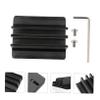 ARTIBETTER Aluminum Alloy Vertical Laptop Stand Lightweight Desktop Holder Space Saving Design Compatible with Laptops and Tablets view 4