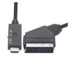 RYEAZIQI 1m HD Converter Scart to HDMI-Compatible 1080P Video Audio Converter Adapter DC 5V Micro USB Cable Accessories for HDTV/DVD view 3