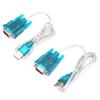 Beufee USB to Serial Adapter, 2Pcs HL 340 DB 9 RS232 Adapter 9 Pin Serial Cable view 1