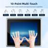 NORQIN 15 inch Industrial Fanless Embedded Panel PC,Capacitive Industrial Touch Screen Panel Computer,IP65 All-in-One Computer,Windows 10 pro,for Automation,Kiosk,Monitoring(J6412,8G+256G) view 4