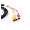 1080P HDMI-Compatible Cable AV Cord Converter Adapter HDMI-Compatible to 3 RCA Video Audio 1.5M for HDMI TV Set-Box DVD Laptop view 4
