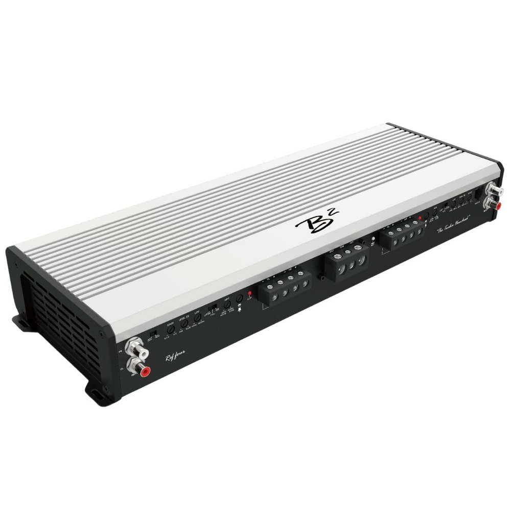 B2 Audio Class A/B Ref Four 4CH 1200W SQ Amplifier 4-ohm Bridgeable