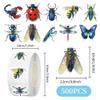 1000 Pcs Insect Animals Stickers for Boys Girls 2 Roll 1 Inch Bug Stickers Bulk. Scrapbook Nature Sticker Packs for Water Bottles Phone Case Laptop view 2