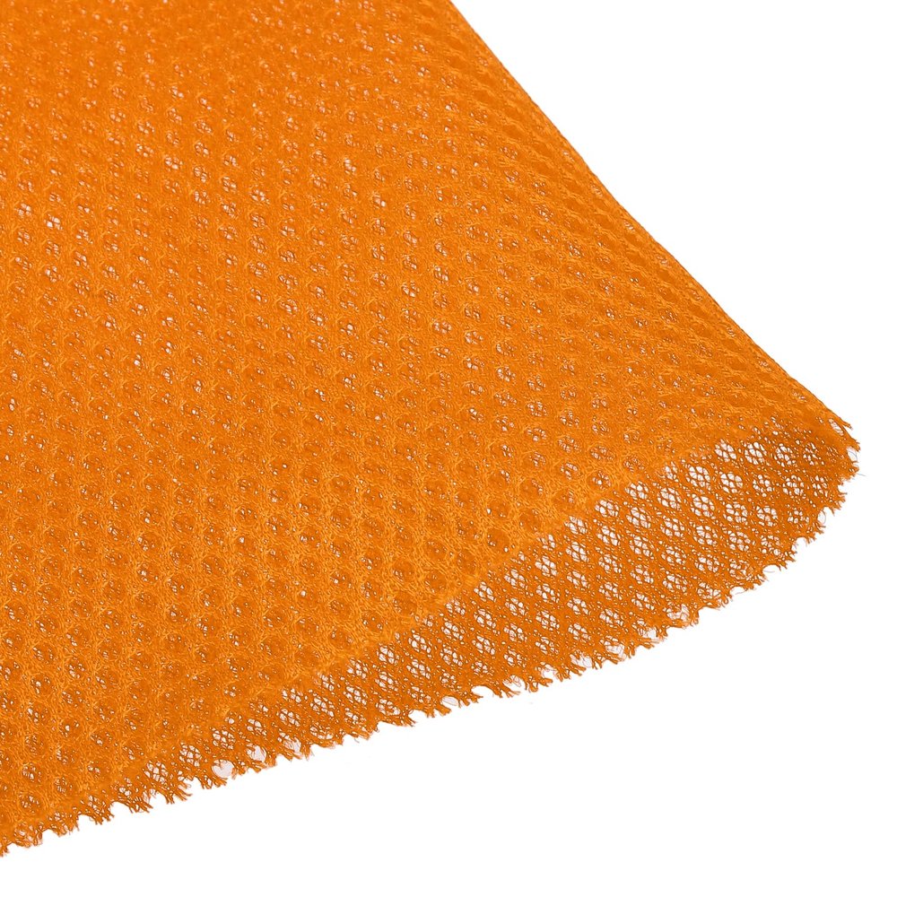 uxcell Orange Speaker Mesh Grill Cloth (not Cane Webbing) Stereo Box Fabric Dustproof Cloth 50cm x 140cm 20 Inches x 55 Inches