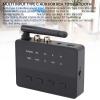 GOWENIC Transmitter and Receiver, 2 in 1 Wireless Audio Adapter with LCD Display Type C 3.5mm AUX Input Output for TV Speaker Headphone Car Stereo PC view 4